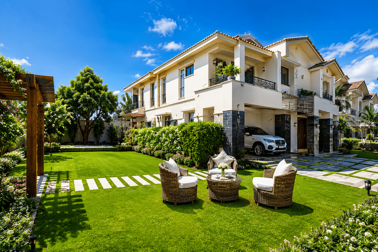 Nambiar Bellezea resort-style luxury villa off Sarjapur Road, East Bangalore